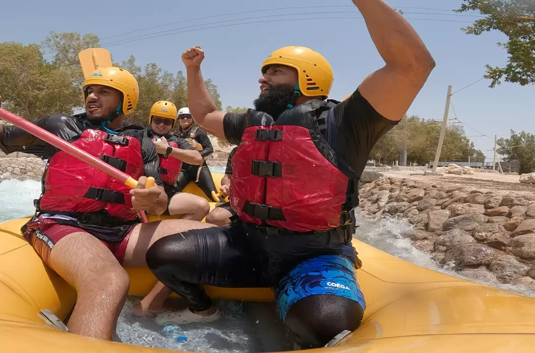 Splash down at Al Ain Adventure Park