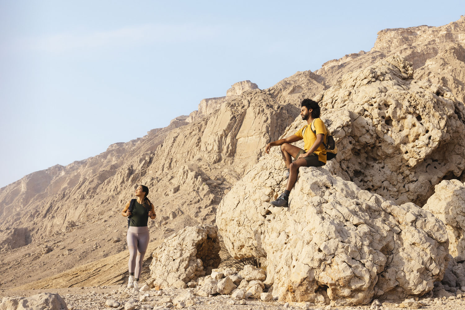 Hike up Jebel Hafit Mountain