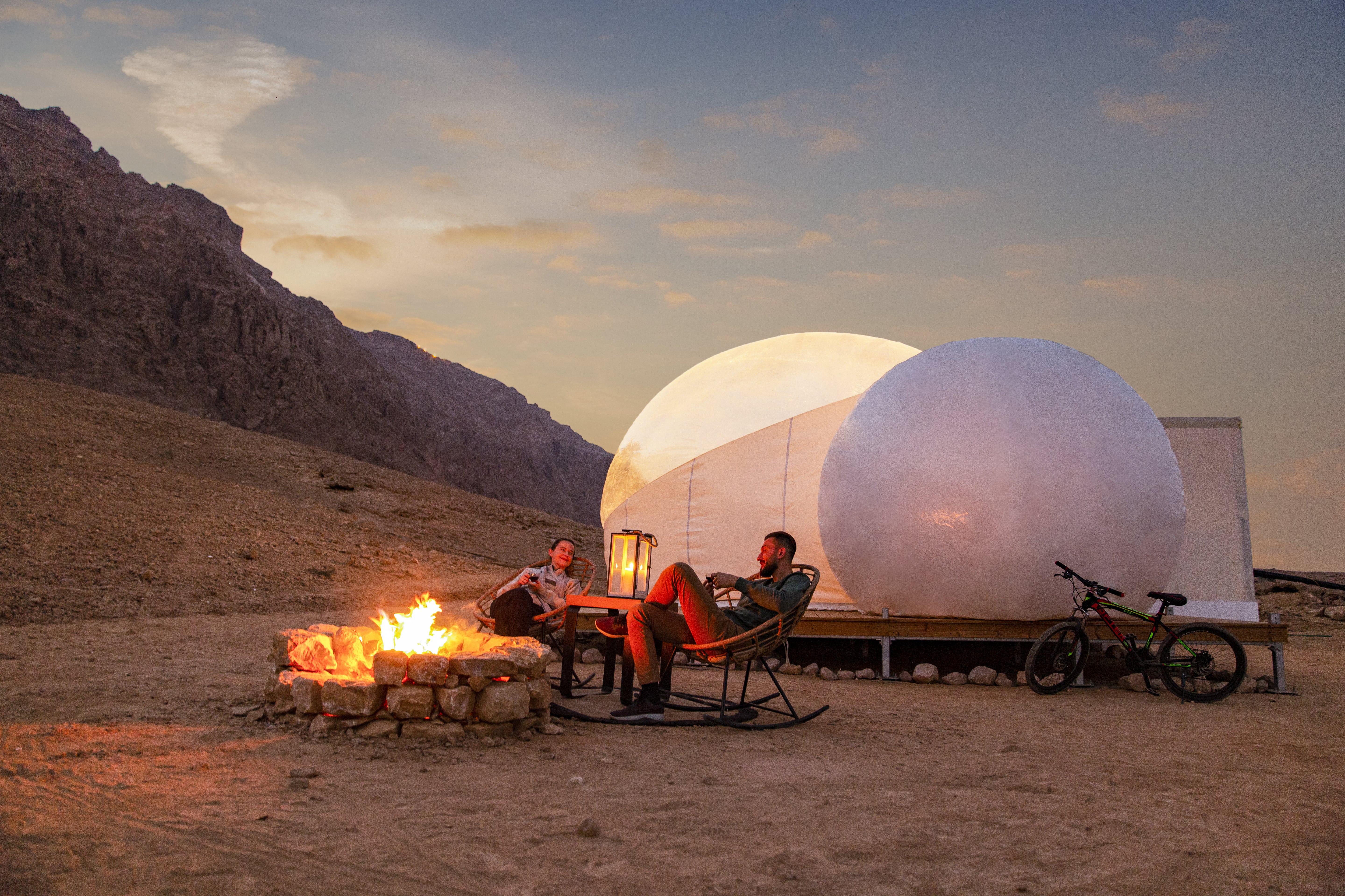 Camp or glamp