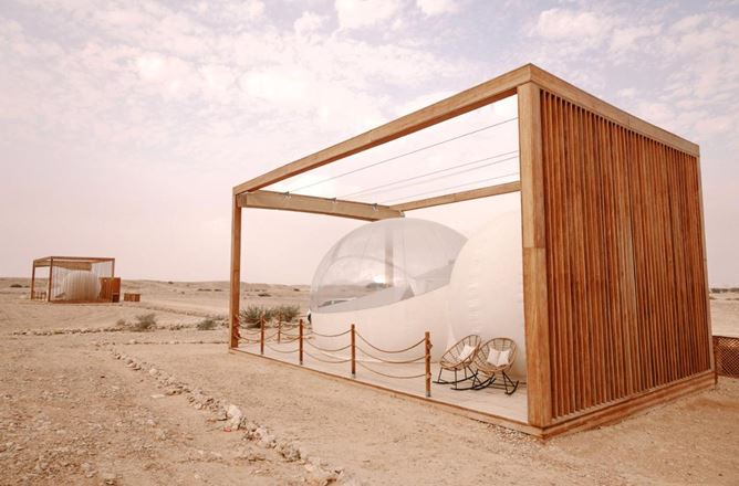 Camping at Jebel Hafit Desert Park