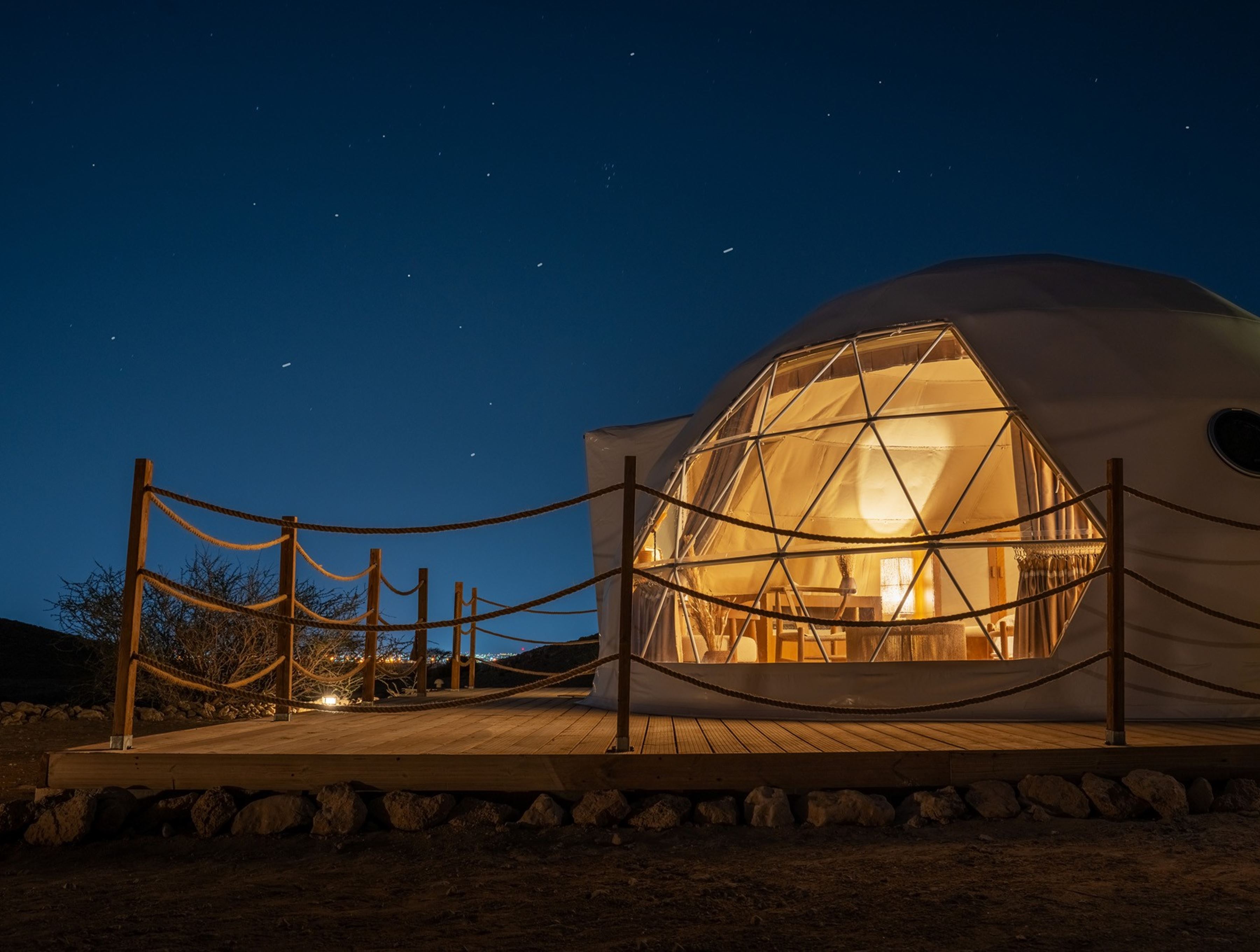 a guide to glamping in alain