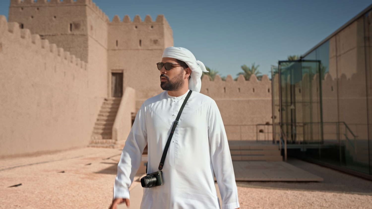 Learn history at Qasr Al Muwaiji