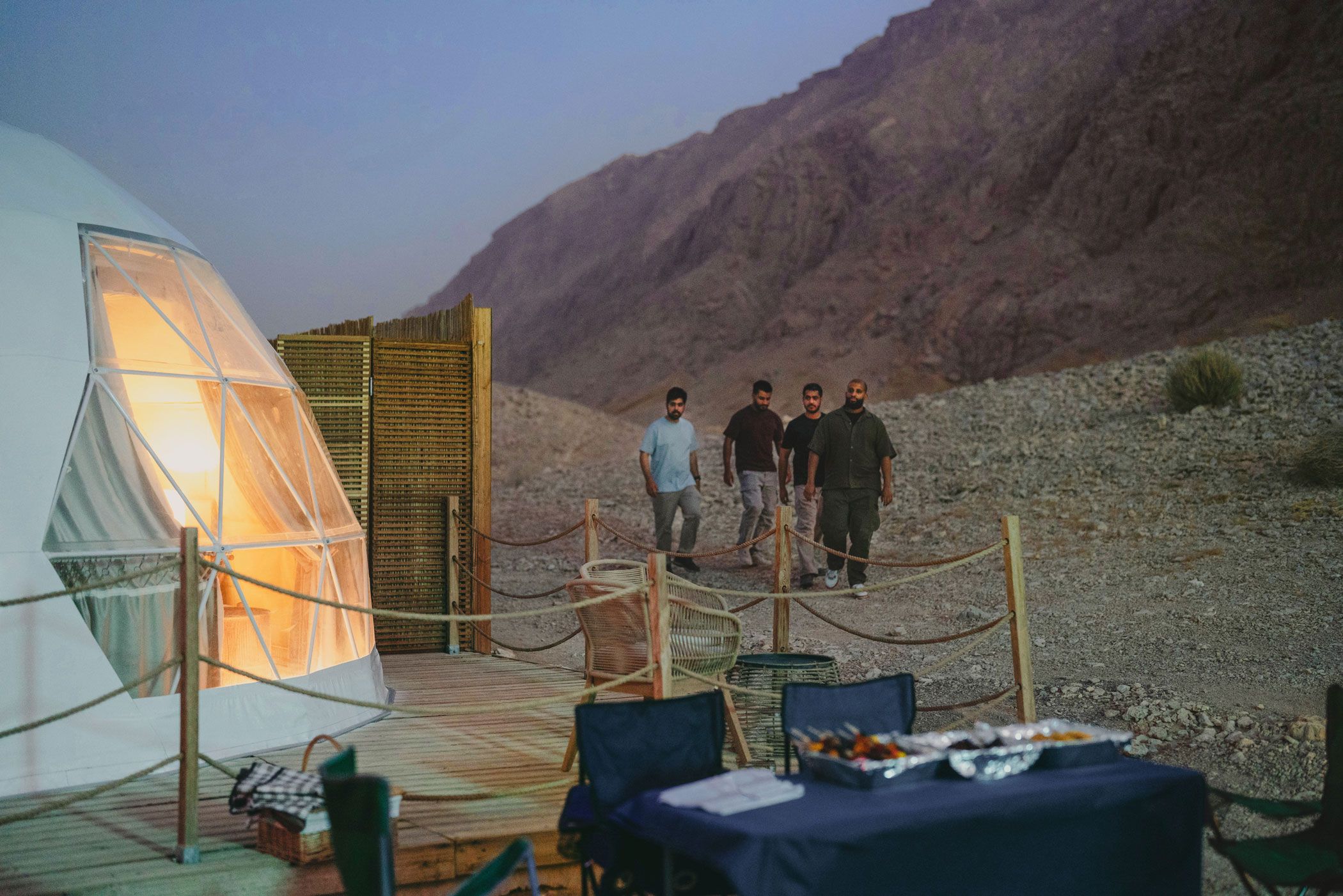 Refuel and Explore Jebel Hafit