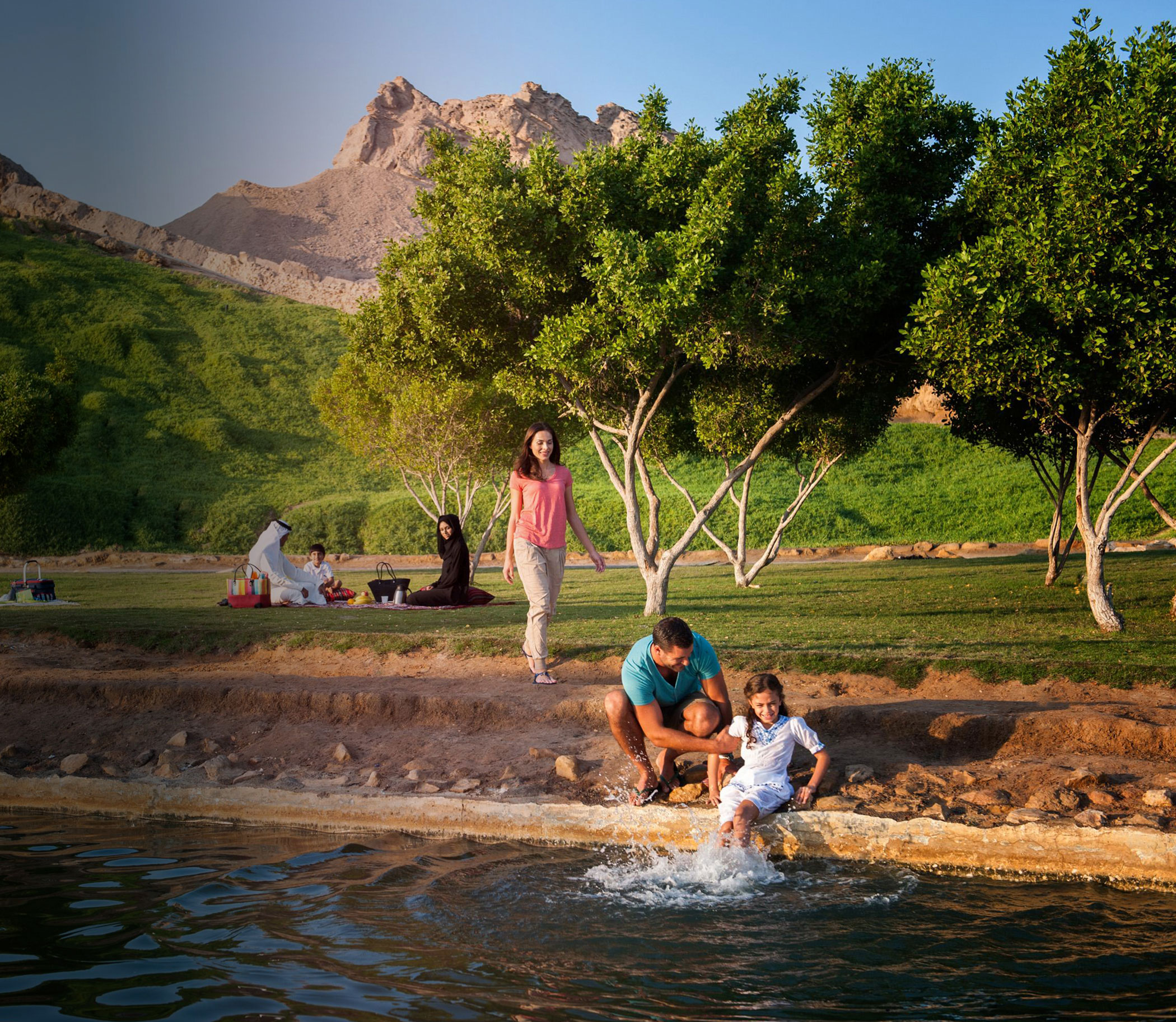 5. Picnic by hot springs
