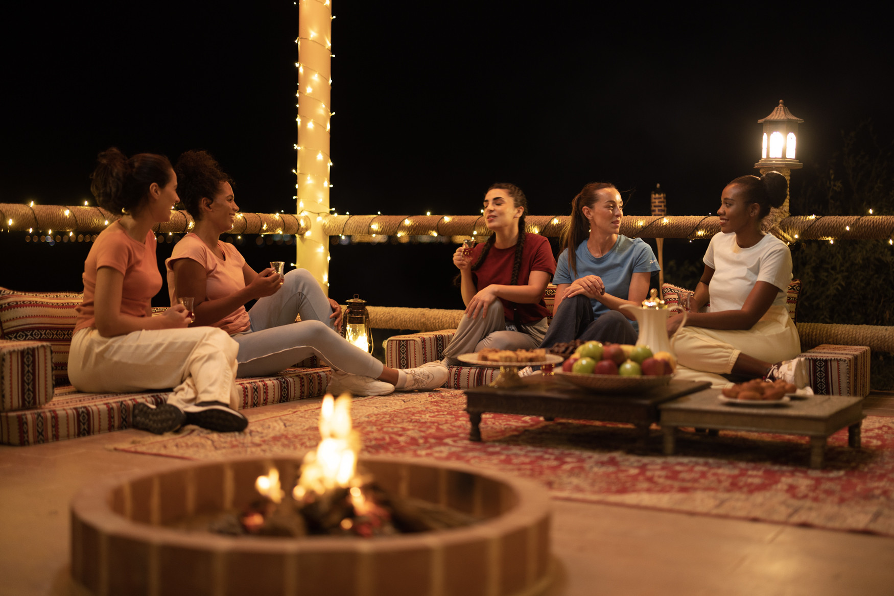 places to visit in al ain at night